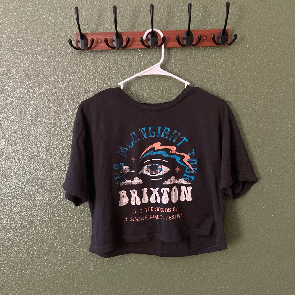 Brixton moonlight tour crop top SIZE:S